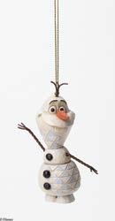 0cm A27550 Olaf Hanging Ornament Height: 9.