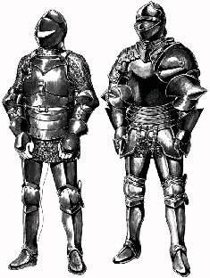 Armor OF the Middle ages Plate mail One great type of armor was called chain mail. Chain mail was thought to originate from the Etruscans over 3 thousand years ago.