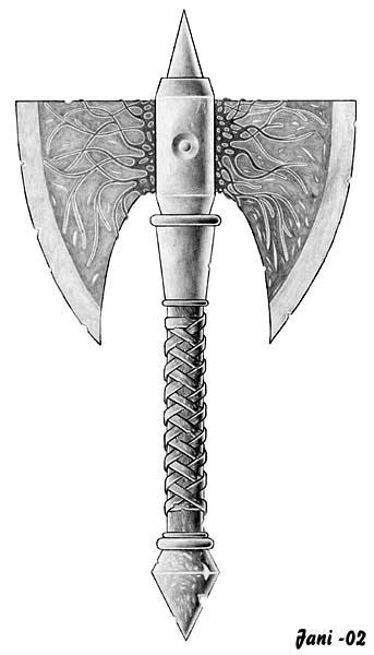 But the most common polearm was actually not used in battle often. The lance was more or less a tournament weapon only. The lance was used in the joust.