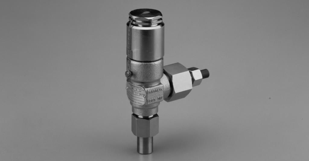 Safety relief valves, type BSV 8 Introduction BSV is a standard, back pressure independent safety relief valve, especially designed for protection of small components against excessive pressure and