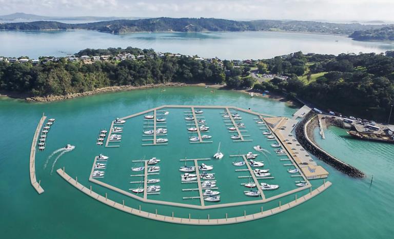 1.0 INTRODUCTION 1.1 Proposed Development Kennedy Point Marina is proposed west of the existing car ferry terminal on Donald Bruce Road, Surfdale, Waiheke Island.