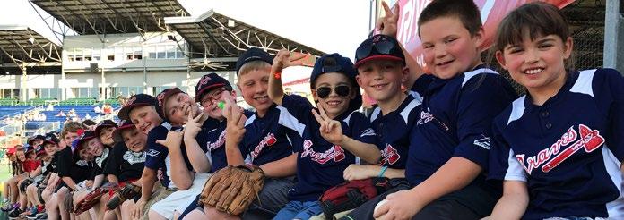 LITTLE LEAGUE PARTIES YOUTH SPORTS PACKAGE Bring your Youth Sports Team out to the ballpark for a night they will never forget!