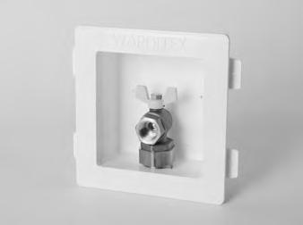 and 1 /2" - 3 /4" COMPONENT MATERIAL AVAILABLE SIZES Gas Outlet Box