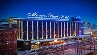 EKATERINBURG GRAND SLAM 2018 RUSSIA CATEGORY C - Marins Park Hotel *** 106, Chelyuskintsev str., Ekaterinburg, Russia +7 343 228 0000 http://sv-hotel.ru/ Distance from airport: 23.