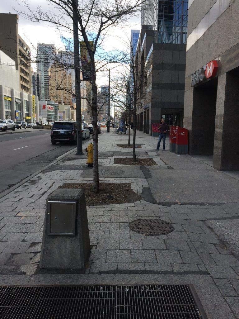 Figure 1 - The Current Streetscape Condition is in Disrepair Safety The City s Vision Zero Road Safety Plan (RSP) is a comprehensive and data-driven City-wide strategy endorsed by Council in July