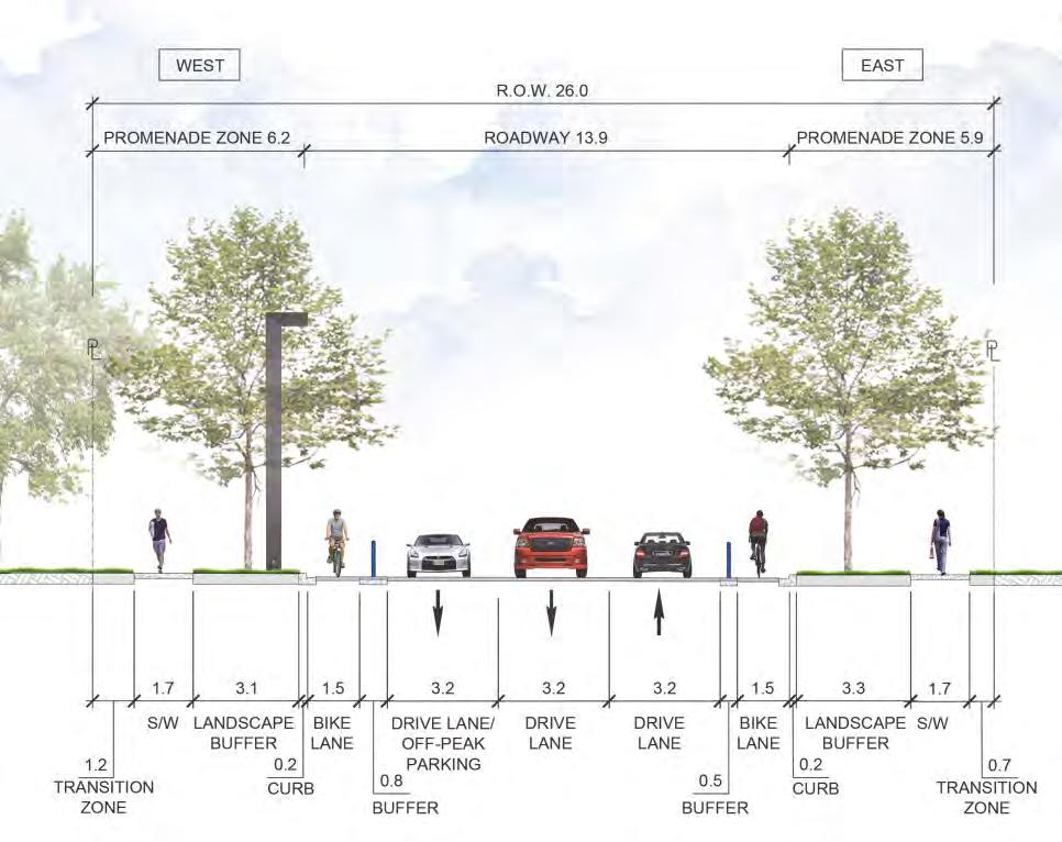 ALTERNATIVE OLUTION: MODIFY Existing boulevards maintained