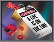 Application of Devices A tagout system alone is not acceptable at any time unless the
