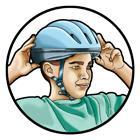 To properly protect your head, the helmet has to worn every time you ride.