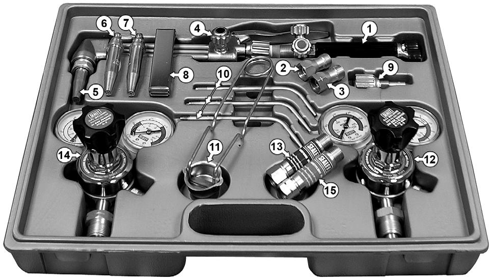 Instructions for: Gas welding/cutting kit MOdel No: SGA1.v3 Thank you for purchasing a Sealey product.
