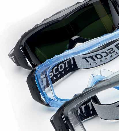 SOLUTIONS FOR MULTIPLE APPLICATIONS Scott Safety s goggle range provides solutions to protect against a multitude of