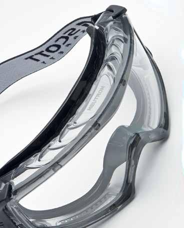 All of the lenses in the range are approved to EN166 Class 1 optical clarity, which enables long duration use, whilst
