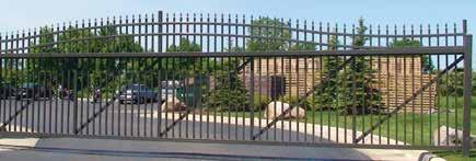 These tough gates are designed with sliding mechanisms that can be easily opened and closed with one hand, and adaptable for use with automatic