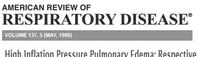 Preventing cyclical alveolar collapse & reopening could also significantly reduce the incidence of lung injury.