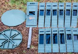 Easy Assembly Process _ Our 360 Hunting blind kits are easy to build on site, even in