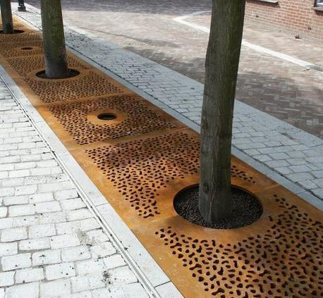 Tree Grates Tree grate is a tree s roots protector.