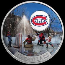 5 1.3 Montreal Canadiens 2017 1/2 oz fine silver On the ice or in the streets, youth hockey is a timeless tradition that plays out year round from coast to coast, and embodies the purest spirit of