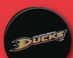 The fans that choose the orange pucks will win the opportunity to attend a 2008-09 Ducks training camp practice where they will meet the player who autographed their winning orange puck, as well