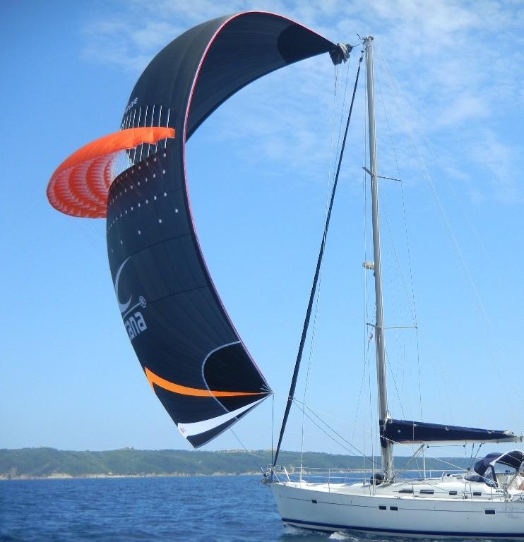 INTRODUCTION The Parasailor, it's : The largest range of use never achieve by a downwind sail : from 60 to 180 apparent wind angle AWA. The largest range of use regarding force wind.