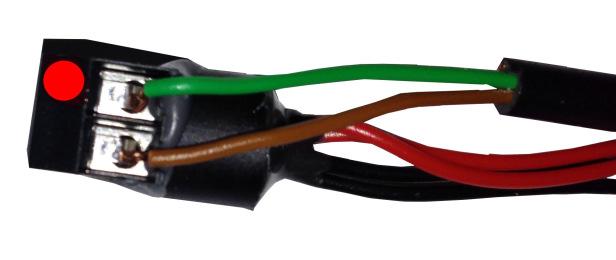 Please use the following classification for the connection of the cables: Bosch speed-sensor bikespeed-connection cable black black or