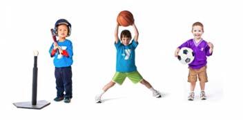 Preschool Activity Classes SUPER SLUGGERS Ages 3-5 Grand Slam! This class will be a mish mash of fun baseball themed activities, including t-ball, tennisball, whiffle-ball and more!