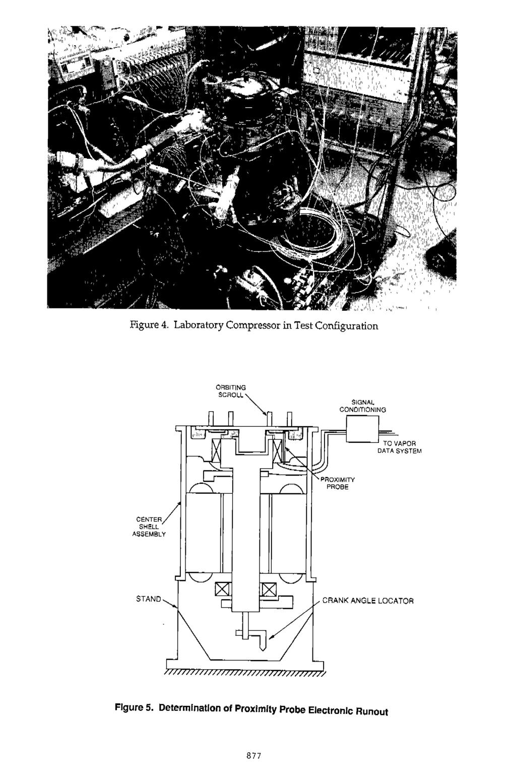 Figure 4. Laboratory Compressor in Test Configuration CE:NTER SHE.