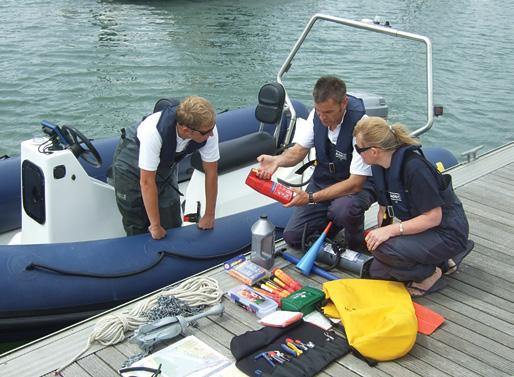 The courses provide the knowledge required to operate a variety of boats, from a dory, (a yacht tender with a small outboard), to very high performance speedboats or Ribs powered by an inboard engine.