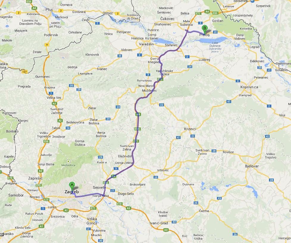 WHERE TO FIND US From Zagreb, the capital city of the Republic of Croatia, there is a highway leading towards the north, in the direction of Varaždin or the Republic of Hungary.