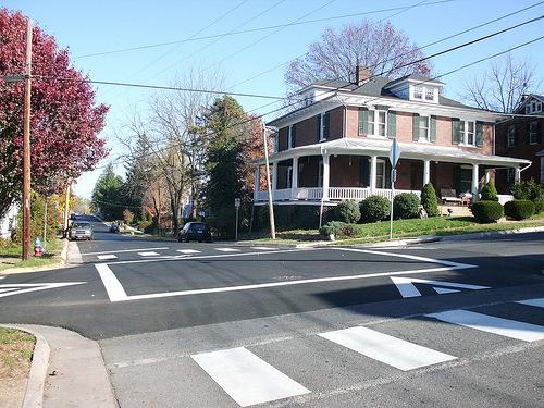 RAISED INTERSECTION APPLICATION: Speed Volume Short-Cut ROAD CLASSIFICATION: Local Collector EFFECTIVENESS 1 : Speed Reduction -1% COST: Low Medium High Probable Cost 1 : ±$12,500 Raised Intersection