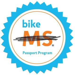 Fundraising Levels National Passport Program - $5000 In addition to Top Fundraiser benefits, riders have the