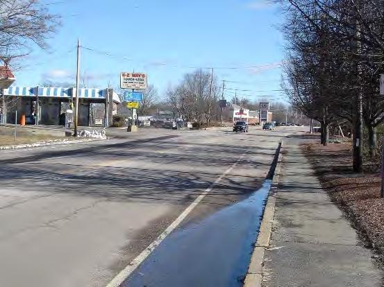 Road Safety Audit Route 16 (East Main Street), Milford, MA Alternatively, this issue could be addressed by converting the left lane into a shared lane to include through movements.