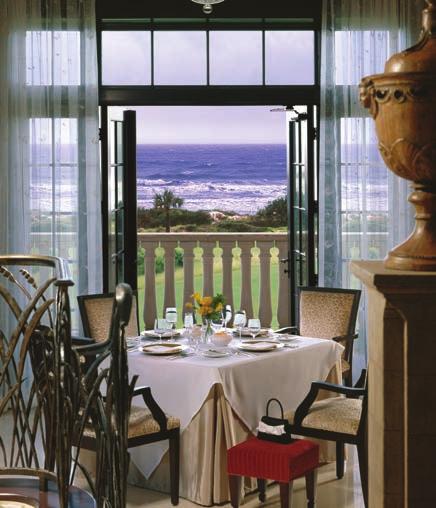 All-day dining at Jasmine Porch includes the island s grand buffet breakfast as well as traditional Lowcountry favorites served indoors or outdoors on the
