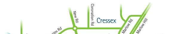 Cressex Island, High Wycombe Open since Sep 2005 Service every 15