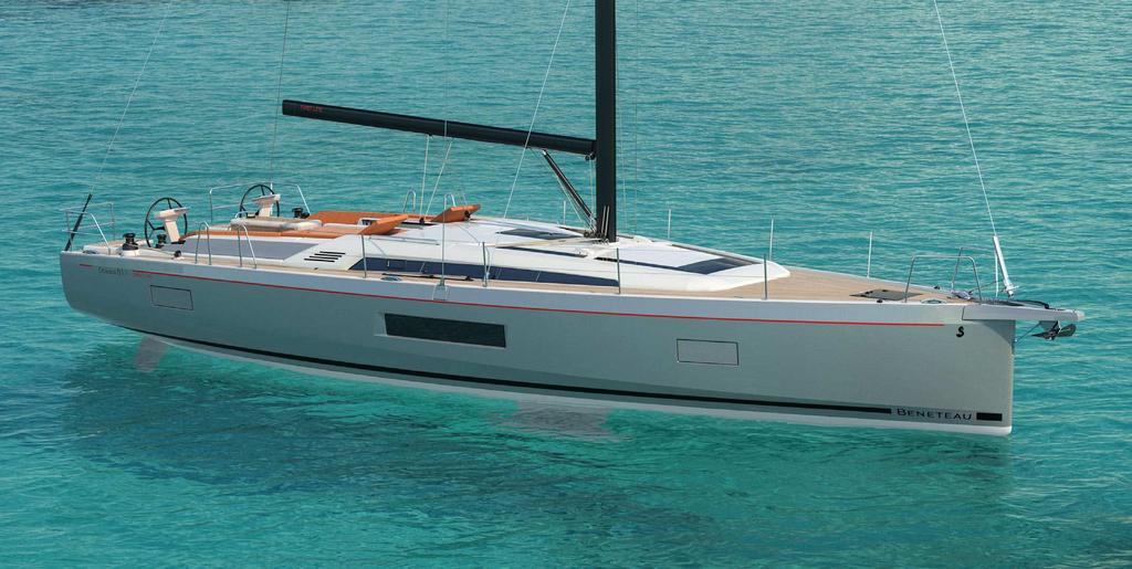 HIGH PERFORMANCE FOR THE FIRST LINE VERSION To satisfy sailors seeking excellent performance, the designers of the Oceanis 51.