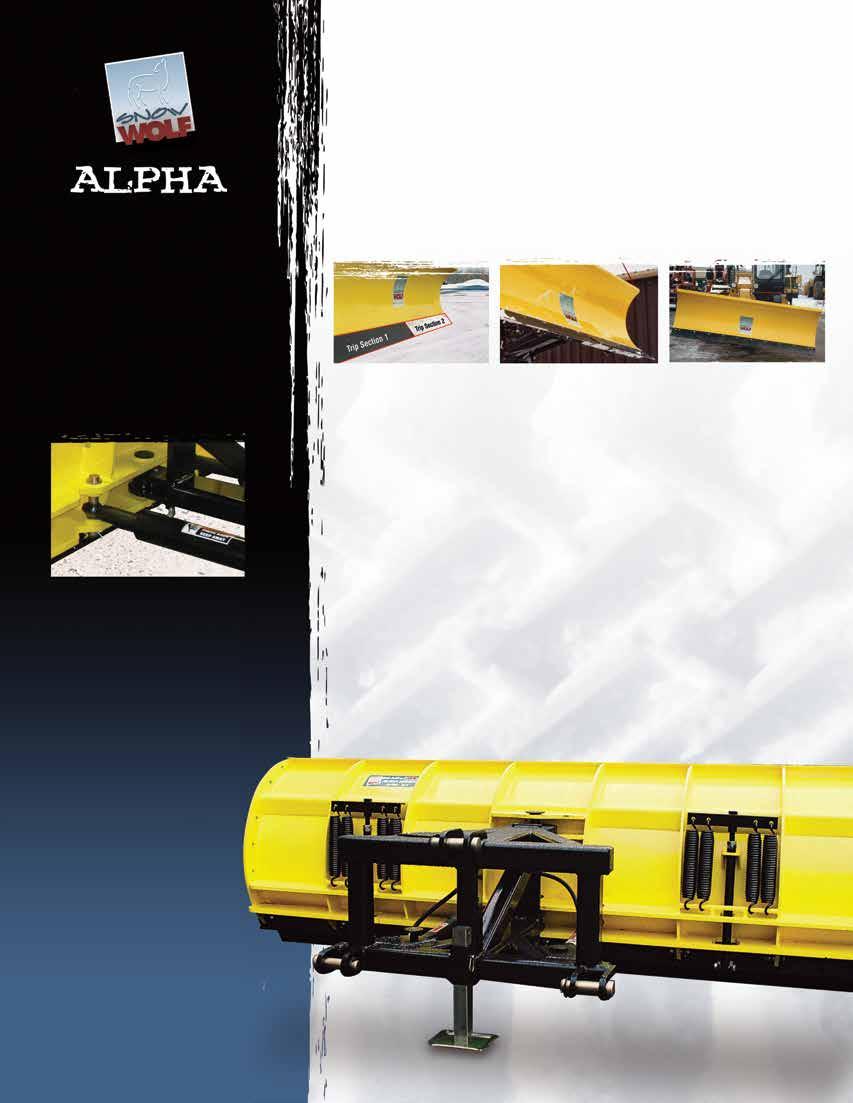 ALPHA (14,000-40,000 lb. Machinery) Ag, Industrial And Construction Equipment In a wolf pack, the alpha male is the king! The one who does the most of the work...with the most wind in his face.