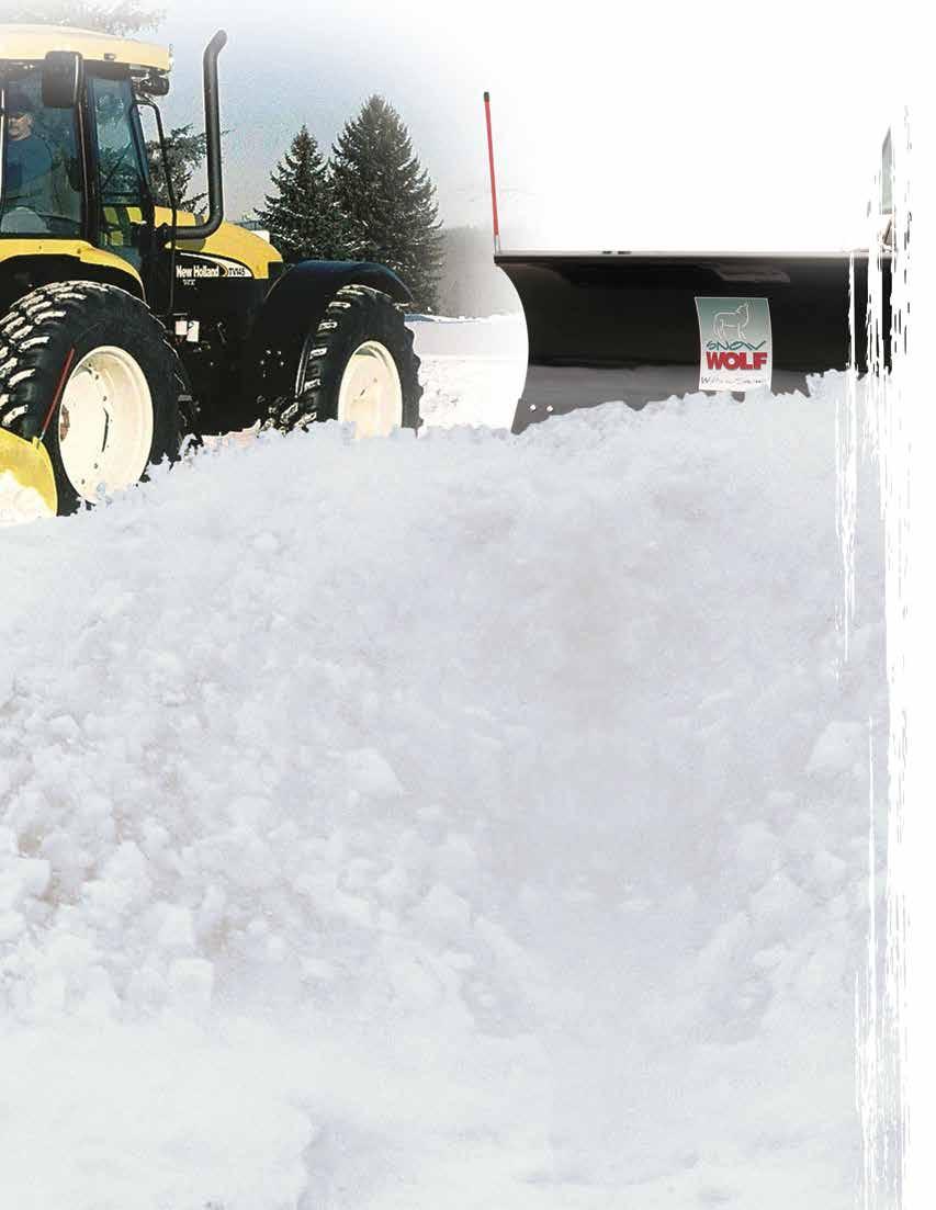 VISION AND LEADERSHIP Our vision is to lead the Snow Control industry in innovation and customer service.