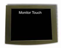 OPTIONAL TOUCHSCREEN MONITOR PERMITS TO CONTROL THE EQUIPMENT BY TOUCHING DIRECTLY THE SCREEN HUMIDIFIER HUMIDIFICATION AND HEATING OF