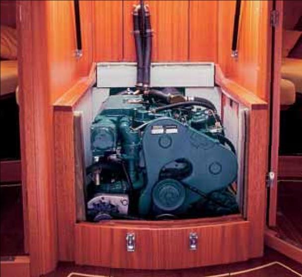 Upholstery is specified by the yacht owner, in a Scandinavian design concept based on the principle that less is more.