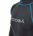 conditions. Large KooGa printed across chest and to left arm as worn.