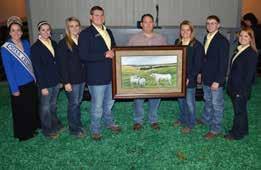 23 Stephen Cummings of Bamboo Road Farms, Marshallville, Georgia purchased Call to the Herd for $9,000 in the 37th National Sale.