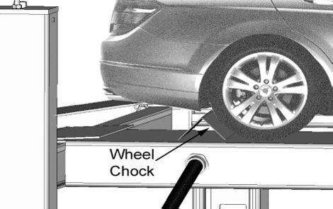 (Install the 4 Optional Drive Up Ramp Locks, if desired to keep the Drive Up Ramps from Flipping down.) (See Fig. 16.2) Fig 16.2 6.