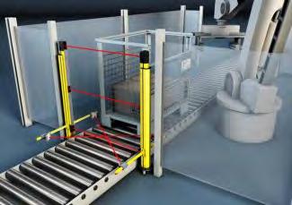 They are a good choice of safeguard when frequent access is required for loading parts and making adjustments during normal operation and physical guarding is too restrictive.