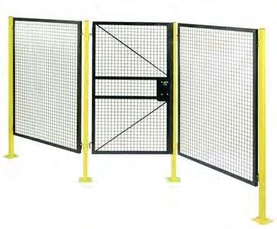 Barrier Guarding Fixed barrier guards are the first choice to keep workers from contacting hazardous moving parts or to contain harmful fluids and projectiles,