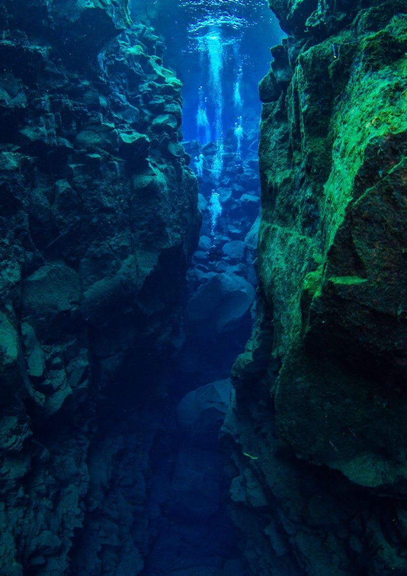 DIVING AND SNORKELLING IN SILFRA FISSURE A HANDBOOK TO PREPARE YOU FOR YOUR ADVENTURE The Silfra fissure is one of the most amazing places in the world.