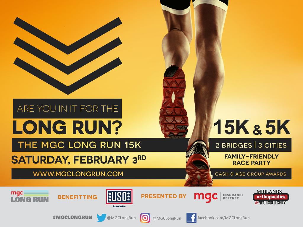 Welcome to the 5th annual MGC Long Run 15k, 5k and Kids Fun Run. Over the past four years, the MGC Long Run has raised nearly $100,000 for nonprofit organizations.