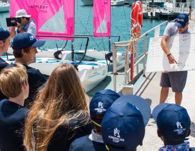 Sailing Project - the AC Endeavour Program - with a focus on leaving a