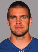COBY FLEENER Tight End 6-6 251 Stanford 80 NFL Exp: 2 (2nd Year with Colts) How Acquired: D2 2012 (34th overall) Born: 9/20/88 GP/GS (Postseason): 28/22 (2/2) CAREER TRANSACTIONS: Selected by the