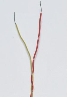 ANSI PFA Insulated Twin Twisted Pair Thermocouple Cable Available in Thermocouple Types K & T (ANSI MC96.
