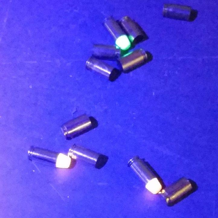UV Light for Firearms Training BY BILL CAMPBELL While conducting a dim-light training session, Instructors can sometimes have trouble balancing the need for light to see what they re doing in