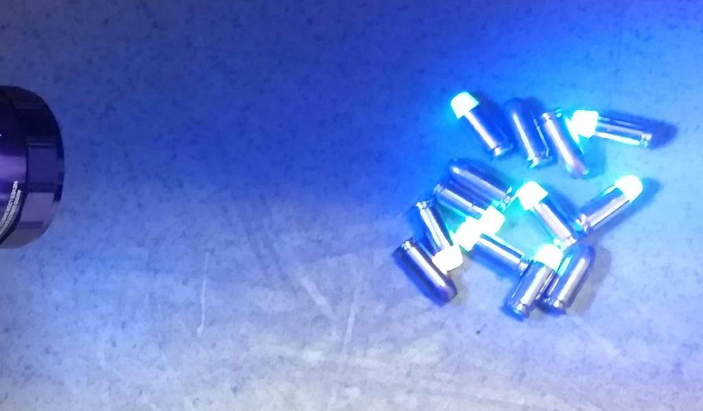 We often train our students to use bright white flashlights to identify the targets, backdrop and beyond during shooting, but the administrative use of bright white lights to read a Lesson Plan,