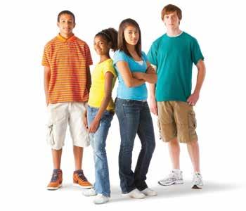 Growing strong YOUTH AND TEEN PROGRAMS Our Y is committed to providing children and teens with a wide variety of programs that promote health and well-being.